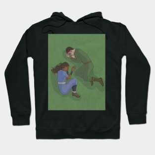 Zuko and Katara Book Two poster Hoodie